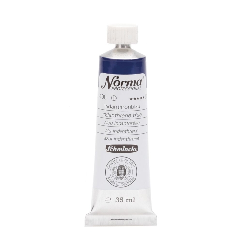 Norma Öl Farbe 35 ml, indanthronblau (g.P. 1L= 225,42€)